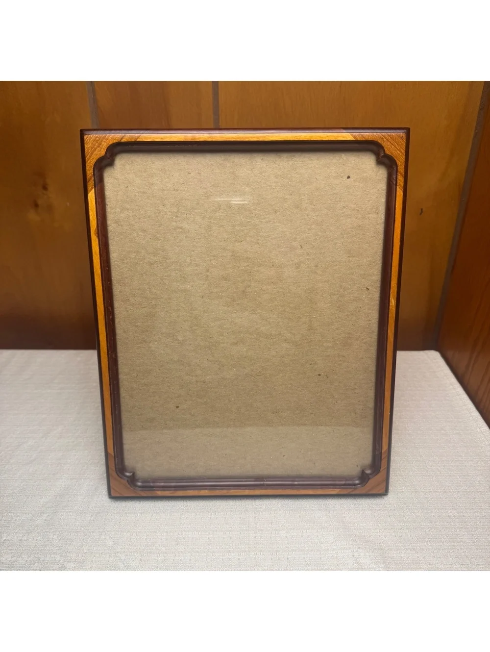 Fetco Handcrafted Wood 8x10 Picture Frame Thailand Tabletop Wall Display